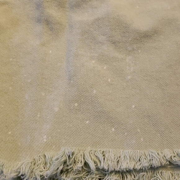 VINTAGE High Waist Pleated Cutoff Distress Shorts - Picture 2 of 12